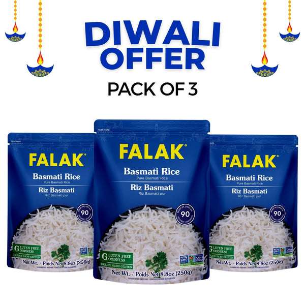 Ready To Eat Basmati Rice - Pack of 3