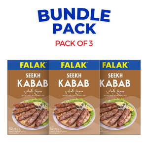 Falak Seekh Kabab Masala bundle pack, 3 boxes
