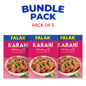 Falak Karahi Recipe Mix bundle pack, 3 boxes