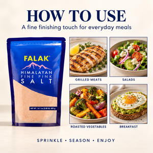 Himalayan Fine Pink Salt - 400g