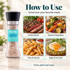 Smoked Sea Salt - 200g