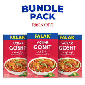 Falak Achar Gosht Masala bundle pack, 3 boxes