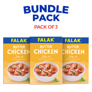Falak Butter Chicken Recipe Mix bundle pack, 3 boxes