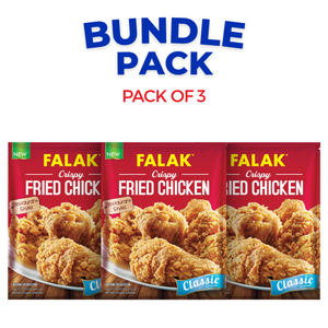 Falak Crispy Fried Chicken Mix bundle pack, 3 boxes
