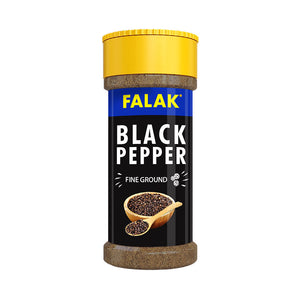Falak Black Pepper Powder 75g - pure ground black pepper, halal