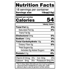 Falak Corn Flour 275g nutrition facts - halal