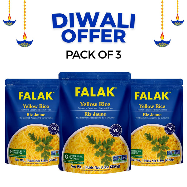 Ready To Eat Yellow Rice - Pack of 3