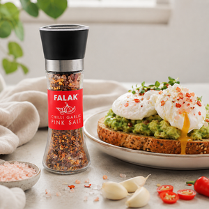 Chilli Garlic Pink Salt Grinder - 200g