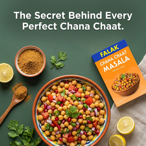 Falak Chana Chaat Seasoning 50g - Pakistani chickpea spice, halal