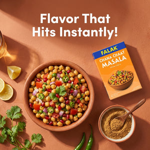 Falak Chana Chaat Seasoning 50g - chickpea salad spice, halal