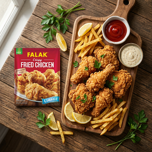 Falak Crispy Fried Chicken Mix 75g - crispy chicken coating, halal