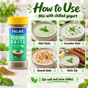 Podina Raita Masala (Mint Yogurt) - 75g