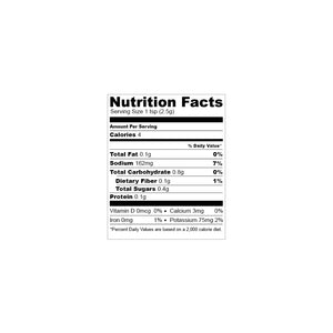 Falak Spicy Cheese Fries Seasoning 75g nutrition facts - halal